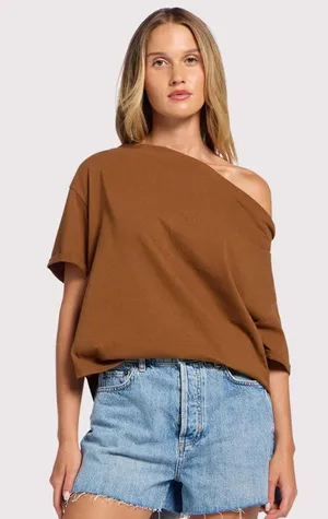 Nuuds Off The Shoulder T-Shirt thumbnail 1