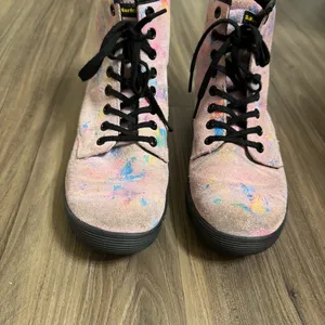 Dr. Martens Sheridan Rainbow Burst Suede Boots thumbnail 4