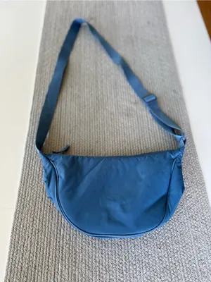 32 Degrees Light Blue Crescent Adjustable Shoulder Bag New thumbnail 3