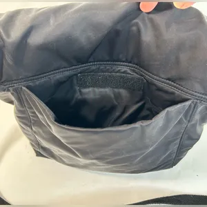Kate Spade Black Nylon Messenger Laptop Bag Adjustable Crossbody Strap thumbnail 6