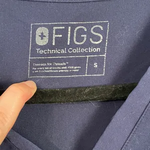 Figs Women's Deep Blue Short Sleeve Top thumbnail 3
