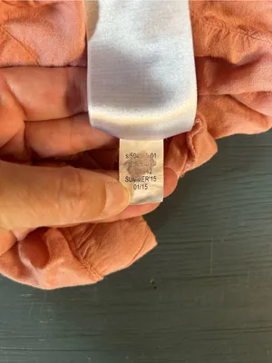 Banana Republic Soft Peach Pink Cami & Shorts Summer Sleep Set | Size Large thumbnail 7