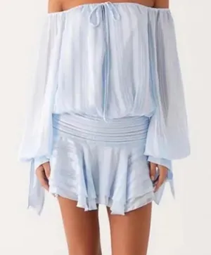 Amazon Blue Dress thumbnail 1