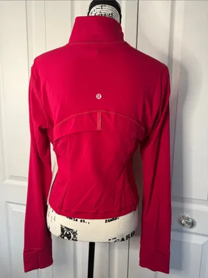 lululemon athletica Women's Define Cropped Jacket *Nulu in Mulberry Spark thumbnail 6
