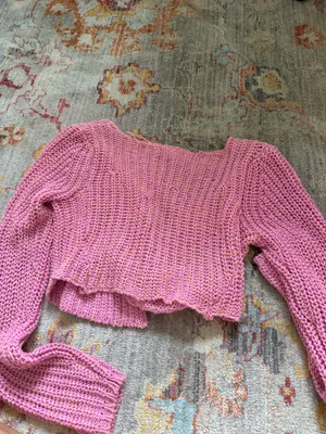 Urban Outfitters Pink Knit Cardigan thumbnail 3