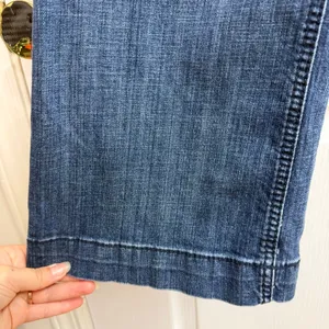 Ariat Ella trouser wide leg cotton stretch medium wash blue jeans vintage style thumbnail 4