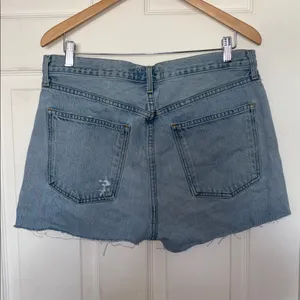 AGOLDE 90’s Pinch Waist Cut Off Shorts Blue Size 31 thumbnail 2