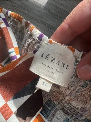 Sézane Tellulah Top size 34/us 2 thumbnail 6
