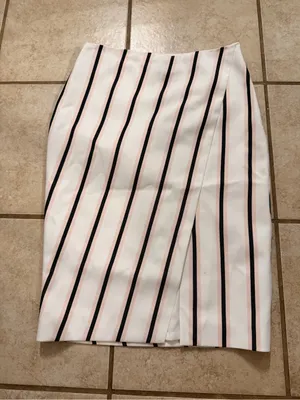 White House | Black Market Striped Pencil Skirt thumbnail 1