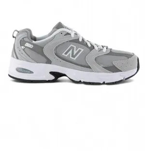New Balance Woman's Grey and White Athletic Sneakers thumbnail 3