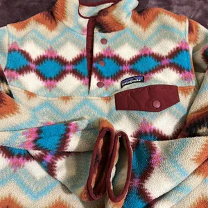 Patagonia Synchilla Fleece Snap T Pullover Cinder Twist, XS thumbnail 12