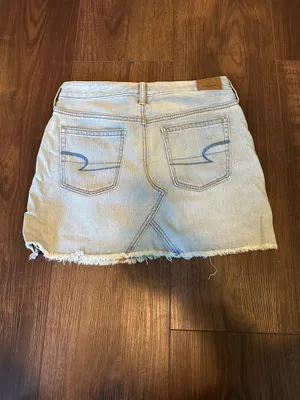 American Eagle Mini Denim Skirt thumbnail 2
