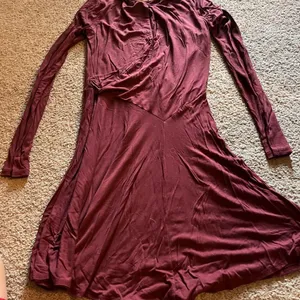 Free people beach small burgundy dress‎ thumbnail 5