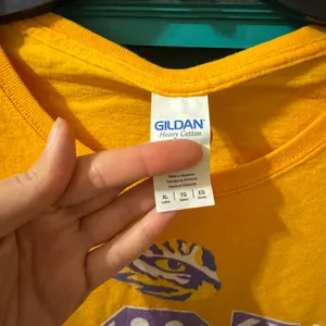 LSU Louisiana State University Tigers Gildan Women's Tee Shirt, XL thumbnail 3