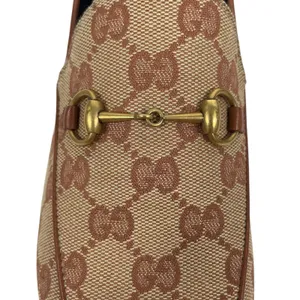 Gucci Jordaan GG Monogram Horsebit Loafer Ruggine Rust Size 40.5 thumbnail 5