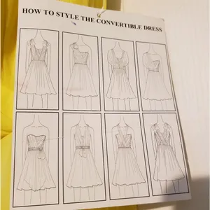 Donna Morgan Convertible Dress thumbnail 5