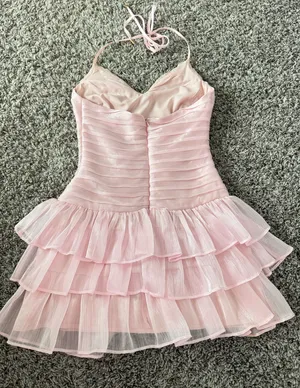 Hello Molly Pink Mini Dress thumbnail 2
