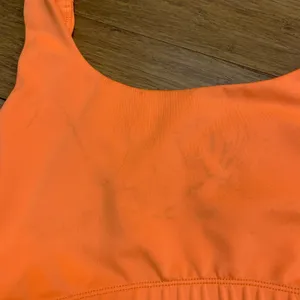 Year Of Ours Sports Bra Womens Small Activewear Top Athletic Workout Gym‎ Orange thumbnail 3