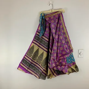 Reversible Maxi Wrap Skirt BINW708 thumbnail 2
