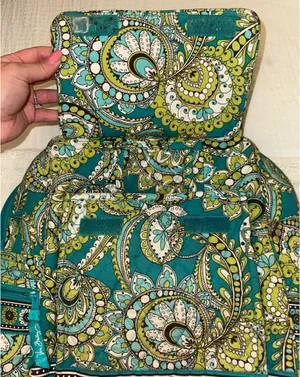 Vera Bradley Peacock Backpack Pattern thumbnail 6