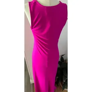 Anthropologie maxi dress pink size extra small thumbnail 3