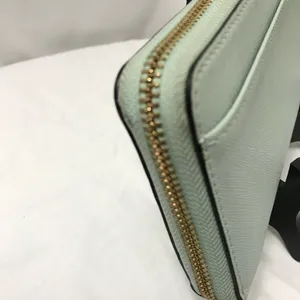 Kate Spade Light/Mint Green Full Zip Long Wallet EUC thumbnail 5