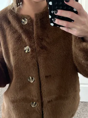H&M Faux Fur Jacket thumbnail 2