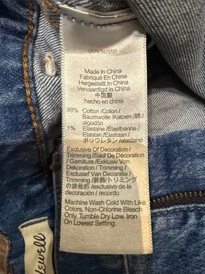 Madewell ’90s Straight Utility Jeans 25 Fenwood Wash High Rise $138 thumbnail 10