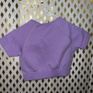 Seamless crop top purple size S Purple thumbnail 3