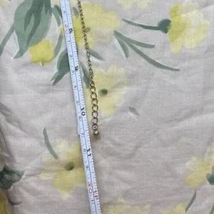 AVON Vintage SP Pink Daisy Open Back Rhinestones Gold Tone Bracelet 10.5 Inch thumbnail 8
