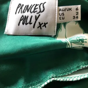 Princess Polly Ultra Mini Slip Dress Floral Print Size 2 Green White Whimsigoth thumbnail 8