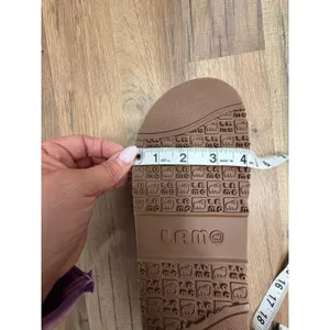 Lamo Chestnut Shearling Suede House Slippers‎ Cozy Slip On Mule thumbnail 5