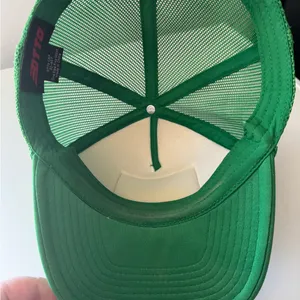 Green Trucker Hat with Patch thumbnail 2