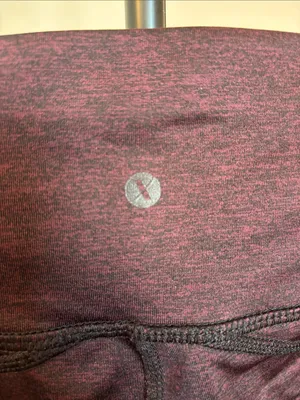 Xersion Maroon Capri Leggings with Reflective Accents thumbnail 5