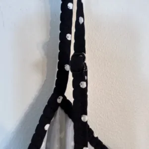Lands End Black White Polka Dot Tankini Swim Top Size 16 Adjustable Straps thumbnail 5