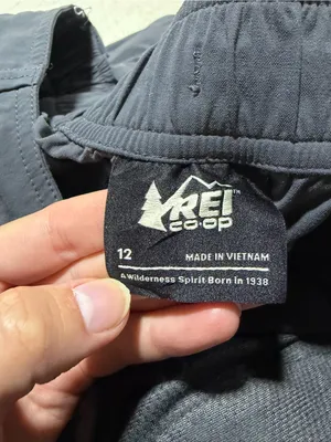 Rei co-op Convertible Cargo Pants hiking Dark Gray 12 thumbnail 7