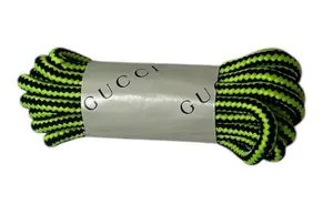 Gucci Technical Knit Fabric Wave Green Sneaker Shoe Shoelaces Laces Replacements thumbnail 1