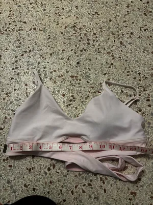 Lululemon Still Now Bra, most likely in the color Strawberry Milksha thumbnail 7