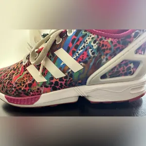 Adidas Torsion ZX Flux Multicolor Animal Print Sneakers thumbnail 3