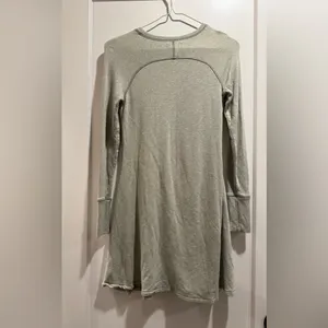 BDG Sage Green Long‎ Sleeve Relax Dress Size M thumbnail 3