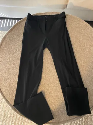 Express Columunist Barely Boot Black Womens Dress Pants thumbnail 1