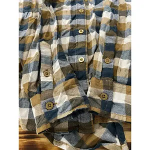 Lucky Brand Shirt Women Size Small Button‎ Up Plaid Back Buttons Preppy Modern thumbnail 10