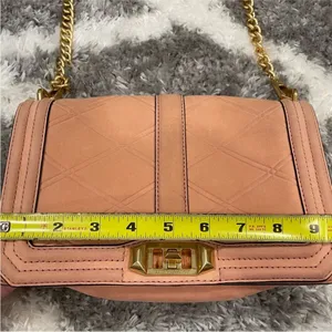 Rebecca Minkoff Pink Nubuck Love Purse thumbnail 3