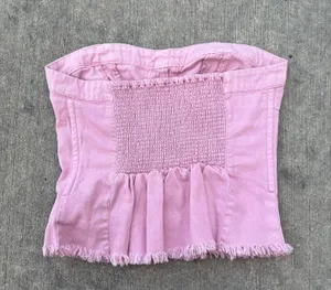 Free People Pink Better Days Tube Top thumbnail 3