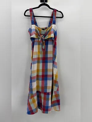 Hatch Scarlet Dress Plaid Maternity HTCH2/M8-10 thumbnail 3