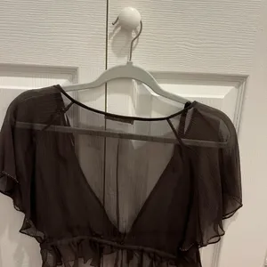 Sheer Black Women's Top thumbnail 2