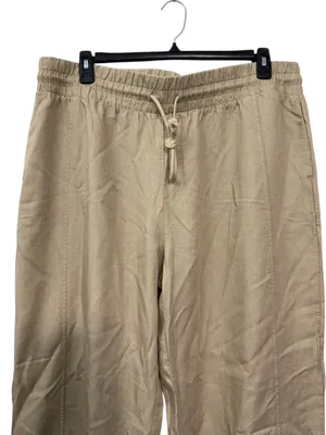 ELLE Wide-Leg Drawstring Pants thumbnail 4