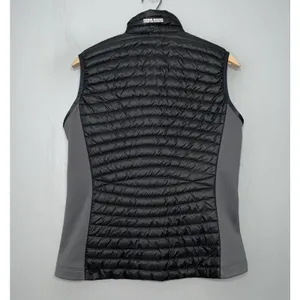 Eddie Bauer First Ascent Puffer Vest Size M Black 800 Fill Goose Down Packable thumbnail 4