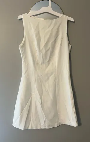 SheIn White Dress thumbnail 1