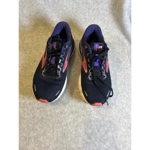 Brooks Adrenaline GTS 22 Womens Running Shoes Black Purple Coral Pink Sneakers‎ thumbnail 7